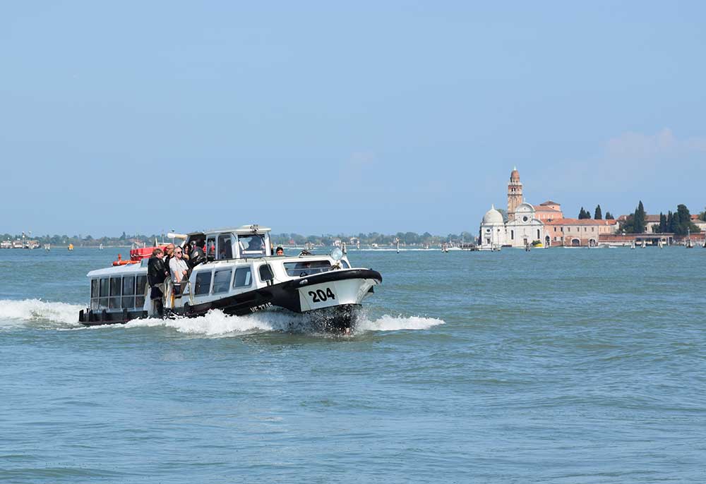 Toutes les lignes de vaporetto de Venise et de la lagune.
